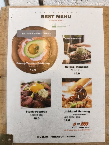 Halal Korean Restaurant (Home Cooked Meal Gim Soensaeng