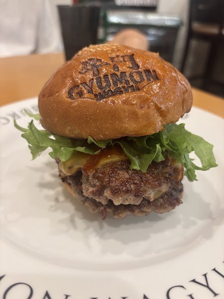 A5 Wagyu Burger GYUMON Naha Kokusai Street (Halal & Vegan Options)